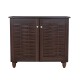 ΠΑΠΟΥΤΣΟΘΗΚΗ-ΝΤΟΥΛΑΠΙ ΞΥΛΙΝΗ CASSIOPE HM2208.01 WENGE 77Χ34Χ67.5Υεκ.