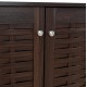 ΠΑΠΟΥΤΣΟΘΗΚΗ-ΝΤΟΥΛΑΠΙ ΞΥΛΙΝΗ CASSIOPE HM2208.01 WENGE 77Χ34Χ67.5Υεκ.
