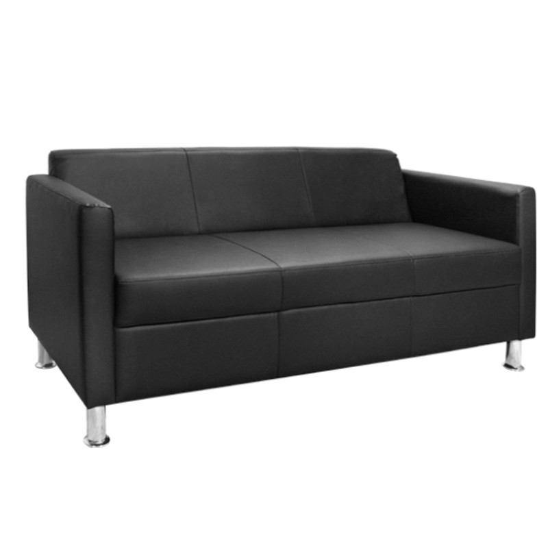 ΚΑΝΑΠΕΣ 3 ΘΕΣΙΟΣ CUBO PU ΜΑΥΡΟ HM3034.02 173χ71χ73Υεκ.