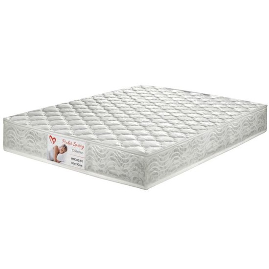 ΣΤΡΩΜΑ POCKET SPRING ΥΠΕΡΔΙΠΛΟ 160x200 ΔΙΠΛΗΣ ΟΨΗΣ HM309.06 ΣΤΡΩΜΑ POCKET SPRING ΥΠΕΡΔΙΠΛΟ 160x200 ΔΙΠΛΗΣ ΟΨΗΣ HM309.06