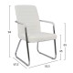 ΠΟΛΥΘΡΟΝΑ DALEY HM1021.02 ΛΕΥΚΗ 55,5x67,5x94 εκ. ΠΟΛΥΘΡΟΝΑ DALEY HM1021.02 ΛΕΥΚΗ 55,5x67,5x94 εκ.