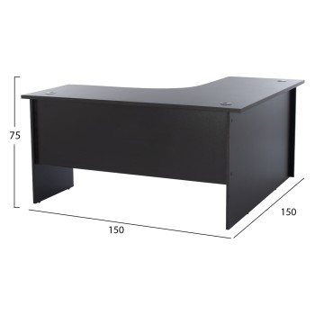 ΓΡΑΦΕΙΟ ΓΩΝΙΑ ΕΠΑΓΓΕΛΜΑΤΙΚΟ CAITLYN 150Χ150Χ75εκ HM2019.02 ΒΕΓΓΕ