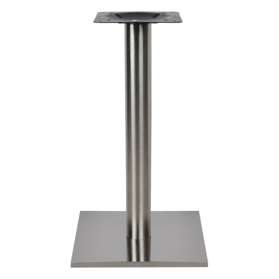 ΒΑΣΗ ΤΡΑΠΕΖΙΟΥ INOX HM421 ΜΕ ΡΕΓΟΥΛΑΤΟΡΟΥΣ 40x40x72Y εκ.