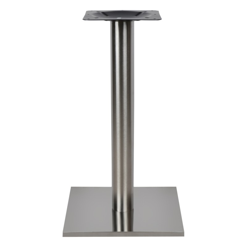 ΒΑΣΗ ΤΡΑΠΕΖΙΟΥ INOX HM421 ΜΕ ΡΕΓΟΥΛΑΤΟΡΟΥΣ 40x40x72Y εκ.