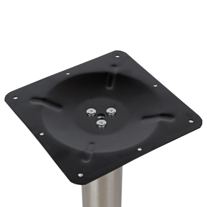 ΒΑΣΗ ΤΡΑΠΕΖΙΟΥ INOX HM421 ΜΕ ΡΕΓΟΥΛΑΤΟΡΟΥΣ 40x40x72Y εκ.