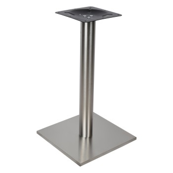 ΒΑΣΗ ΤΡΑΠΕΖΙΟΥ INOX HM421 ΜΕ ΡΕΓΟΥΛΑΤΟΡΟΥΣ 40x40x72Y εκ.