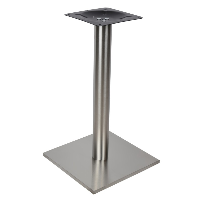 ΒΑΣΗ ΤΡΑΠΕΖΙΟΥ INOX HM421 ΜΕ ΡΕΓΟΥΛΑΤΟΡΟΥΣ 40x40x72Y εκ.