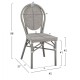 ΚΑΡΕΚΛΑ ΑΛΟΥΜΙΝΙΟΥ KASON BAMBOO LOOK ΠΑΤΙΝΑ ΓΚΡΙ ΜΕ TEXTLINE 45x57x88 εκ. HM5109 ΚΑΡΕΚΛΑ ΑΛΟΥΜΙΝΙΟΥ KASON BAMBOO LOOK ΠΑΤΙΝΑ ΓΚΡΙ ΜΕ TEXTLINE 45x57x88 εκ. HM5109
