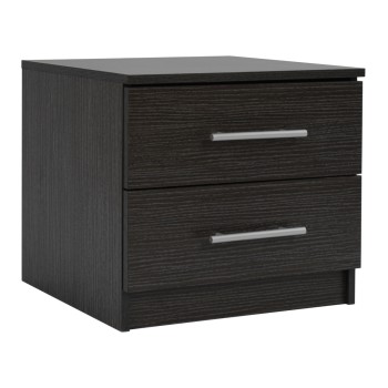 ΚΟΜΟΔΙΝΟ ΜΕΛΑΜΙΝΗΣ CHELSEA HM2220.01 ZEBRANO 48X40,5X41,5 εκ.