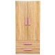 ΝΤΟΥΛΑΠΑ 2ΦΥΛΛΗ PLAYROOM SONAMA-ΡΟΖ HM335+HM336.02 80X50X180εκ.