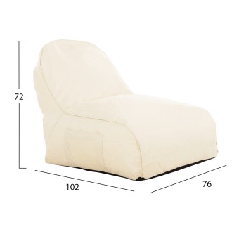 ΠΟΥΦ CLOUD ΑΔΙΑΒΡΟΧΗ ΠΟΛΥΘΡΟΝΑ HM5112.01 ΕΚΡΟΥ 6188 76x102x72Υεκ.