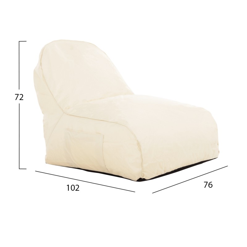 ΠΟΥΦ CLOUD ΑΔΙΑΒΡΟΧΗ ΠΟΛΥΘΡΟΝΑ HM5112.01 ΕΚΡΟΥ 6188 76x102x72Υεκ.