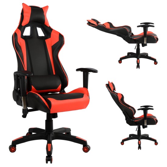 ΠΟΛΥΘΡΟΝΑ GAMING ZAYN HM1056.01 ΜΑΥΡΟ-ΚΟΚΚΙΝΟ PU 67x70x134 εκ. ΠΟΛΥΘΡΟΝΑ GAMING ZAYN HM1056.01 ΜΑΥΡΟ-ΚΟΚΚΙΝΟ PU 67x70x134 εκ.