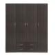 ΝΤΟΥΛΑΠΑ 4ΦΥΛΛΗ ΜΕ 2 ΣΥΡΤΑΡΙΑ AZALEA 200x55.5x180Υ εκ. HM353.01 ZEBRANO