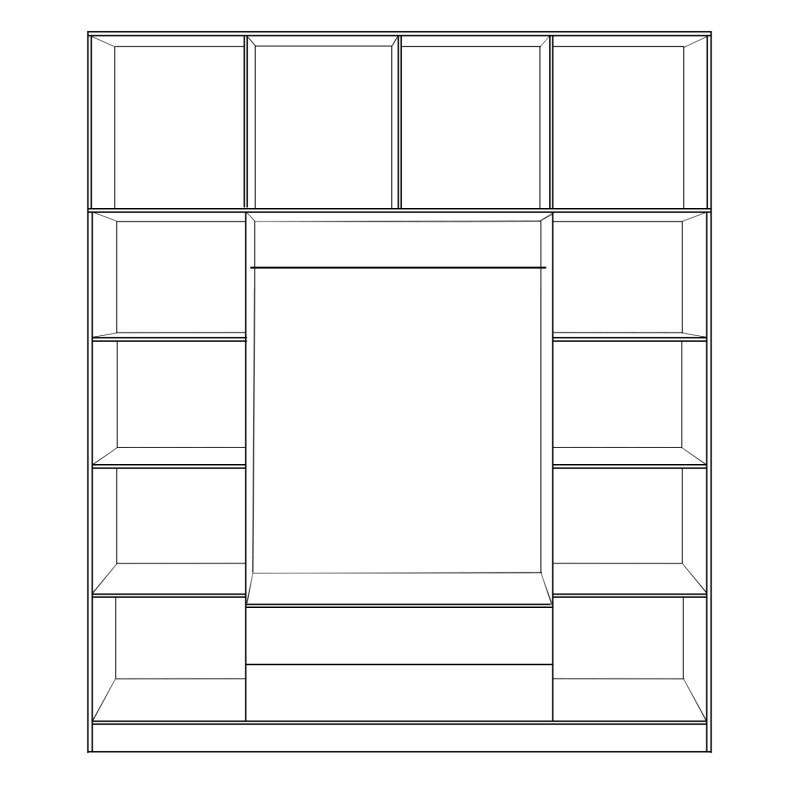 ΝΤΟΥΛΑΠΑ 4ΦΥΛΛΗ ΜΕ ΠΑΤΑΡΙ ΚΑΙ 2 ΣΥΡΤΑΡΙΑ 200Χ240Χ55.5εκ SONAMA HM11224.02