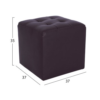 ΣΚΑΜΠΩ ΜΕ PU ΚΑΦΕ PUNK HM264.03 37x37x35εκ