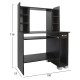 ΓΡΑΦΕΙΟ ΥΠΟΛΟΓΙΣΤΗ CHARLEY ZEBRANO HM2039.01 100x55x136 εκ. ΓΡΑΦΕΙΟ ΥΠΟΛΟΓΙΣΤΗ CHARLEY ZEBRANO HM2039.01 100x55x136 εκ.