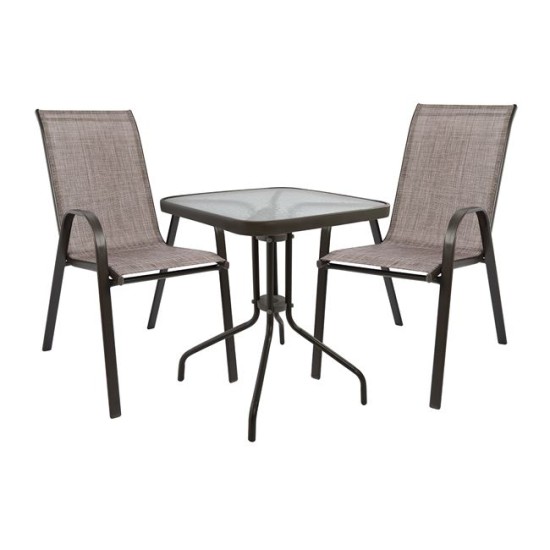 ΣΕΤ ΤΡΑΠΕΖΑΡΙΑ 3ΤΜΧ ΚΑΡΕΚΛΕΣ ΚΑΙ ΤΡΑΠΕΖΙ 60x60 HM5183.02 ΣΕΤ ΤΡΑΠΕΖΑΡΙΑ 3ΤΜΧ ΚΑΡΕΚΛΕΣ ΚΑΙ ΤΡΑΠΕΖΙ 60x60 HM5183.02