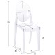 ΚΑΡEΚΛΑ ΑΚΡΥΛΙΚΗ ΔΙΑΦΑΝΗ ARAMIS HM0170 42,5x52x89,5 εκ. ΚΑΡEΚΛΑ ΤΡΑΠΕΖΑΡΙΑΣ ΑΚΡΥΛΙΚΗ ARAMIS HM0170 ΔΙΑΦΑΝΗ 34.5x50x90Υεκ.