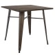 ΤΡΑΠΕΖΙ ΜΕΤΑΛΛΙΚΟ ΣΕ ΧΡΩΜΑ RUSTY ΚΑΙ ΞΥΛΟ HM0611.04 80x80x76εκ ΤΡΑΠΕΖΙ ΜΕΤΑΛΛΙΚΟ ΣΕ ΧΡΩΜΑ RUSTY ΚΑΙ ΞΥΛΟ HM0611.04 80x80x76εκ