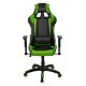 ΠΟΛΥΘΡΟΝΑ GAMING RACING HM1056.03 ΜΑΥΡΟ - ΠΡΑΣΙΝΟ PU 67x70x134 εκ.