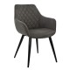 ΠΟΛΥΘΡΟΝΑ MANDO HM8006.10 ΜΕ ΓΚΡΙ NUBUCK ΥΦΑΣΜΑ 60x60x84 εκ. ΠΟΛΥΘΡΟΝΑ MANDO HM8006.10 ΜΕ ΓΚΡΙ NUBUCK ΥΦΑΣΜΑ 60x60x84 εκ.