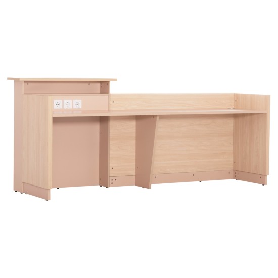 ΓΡΑΦΕΙΟ ΥΠΟΔΟΧΗΣ DALTON HM2068.02 ΜΕΛΑΜΙΝΗ ΣΕ SONAMA-ΜΠΕΖ 240x80x106Υεκ. ΓΡΑΦΕΙΟ ΥΠΟΔΟΧΗΣ DALTON HM2068.02 ΜΕΛΑΜΙΝΗ ΣΕ SONAMA-ΜΠΕΖ 240x80x106Υεκ.