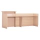 ΓΡΑΦΕΙΟ ΥΠΟΔΟΧΗΣ DALTON HM2068.02 ΜΕΛΑΜΙΝΗ ΣΕ SONAMA-ΜΠΕΖ 240x80x106Υεκ. ΓΡΑΦΕΙΟ ΥΠΟΔΟΧΗΣ DALTON HM2068.02 ΜΕΛΑΜΙΝΗ ΣΕ SONAMA-ΜΠΕΖ 240x80x106Υεκ.