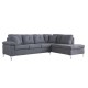 ΚΑΝΑΠΕΣ ΓΩΝΙΑ ΔΕΞΙΑ ZAILA HM3087R ΥΦΑΣΜΑ ΓΚΡΙ 282x197x90 εκ. ΚΑΝΑΠΕΣ ΓΩΝΙΑ ΔΕΞΙΑ ZAILA HM3087R ΥΦΑΣΜΑ ΓΚΡΙ 282x197x90Y εκ.