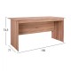 ΓΡΑΦΕΙΟ ΜΕΛΑΜΙΝΗΣ HAYDEN 150x71x74,5 HM2284.02 ΣΕ ΧΡΩΜΑ SONAMA ΓΡΑΦΕΙΟ ΜΕΛΑΜΙΝΗΣ HAYDEN 150x71x74,5 HM2284.02 ΣΕ ΧΡΩΜΑ SONAMA