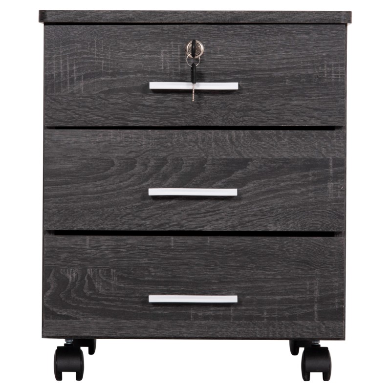 ΣΥΡΤΑΡΙΕΡΑ ΓΡΑΦΕΙΟΥ HAYDEN HM2282.01 ΣΕ ΑΝΘΡΑΚΙ ΧΡΩΜΑ 39.5x40x46.5Υεκ