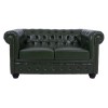 ΚΑΝΑΠΕΣ 2ΘΕΣΙΟΣ T.CHESTERFIELD HM3010.08 ΤΕΧΝΟΔΕΡΜΑ ΚΥΠΑΡΙΣΣΙ 150x90x72 εκ.