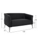 ΚΑΝΑΠΕΣ 2ΘΕΣΙΟΣ KIANA HM3122.21 ΜΕ ΜΑΥΡΟ PU 130x75x71 εκ. ΚΑΝΑΠΕΣ 2ΘΕΣΙΟΣ KIANA HM3122.21 ΜΕ ΜΑΥΡΟ PU 130x75x71 εκ.
