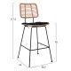ΣΚΑΜΠΟ ΜΕΤΑΛΛΙΚΟ ΜΕ ΜΑΞΙΛΑΡΙ ALLEGRA HM5455 ΜΕ WICKER ΜΠΕΖ 46,5x55x117,5Υ εκ. ΣΚΑΜΠΟ ΜΕΤΑΛΛΙΚΟ ΜΕ ΜΑΞΙΛΑΡΙ ALLEGRA HM5455 ΜΕ WICKER ΜΠΕΖ 46,5x55x117,5Υ εκ.