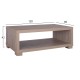 ΤΡΑΠΕΖΙ ΣΑΛΟΝΙΟΥ SALEM HM2217.02 SONAMA OAK 120Χ60Χ42Y εκ. ΤΡΑΠΕΖΙ ΣΑΛΟΝΙΟΥ SALEM HM2217.02 SONAMA OAK 120Χ60Χ42Y εκ.
