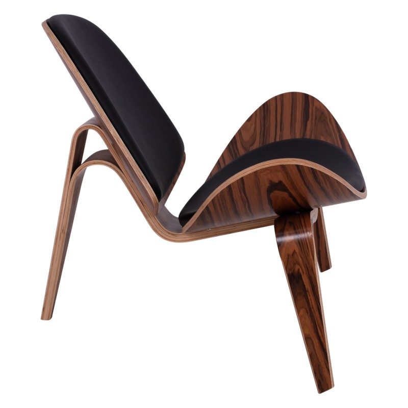 ΠΟΛΥΘΡΟΝΑ SUPERIOR PLUS HM1128.01 ΚΑΡΥΔΙ ΜΕ ΜΑΥΡΟ ΜΑΞΙΛΑΡΙ PU 89x83x76Yεκ.