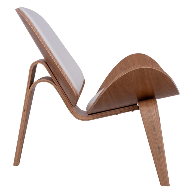 ΠΟΛΥΘΡΟΝΑ SUPERIOR PLUS HM1128.03 ΦΥΣΙΚΟ ΜΕ ΛΕΥΚΟ ΜΑΞΙΛΑΡΙ PU 89x83x76Yεκ.