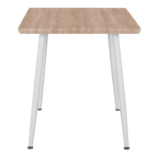ΤΡΑΠΕΖΙ ΤΡΑΠΕΖΑΡΙΑΣ PALOMA HM8335.02, 70Χ70X76,5, SONOMA, ΛΕΥΚΑ ΠΟΔΙΑ ΤΡΑΠΕΖΙ ΤΡΑΠΕΖΑΡΙΑΣ PALOMA HM8335.02, 70Χ70X76,5, SONOMA, ΛΕΥΚΑ ΠΟΔΙΑ