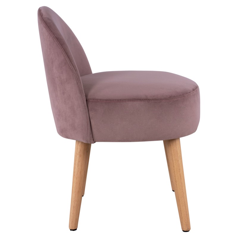 ΣΚΑΜΠΟ ΜΕ ΠΛΑΤΗ YASMINE ΣΑΠΙΟ ΜΗΛΟ ΒΕΛΟΥΔΟ HM8395.02 47x43x63,5Υ εκ.