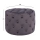 ΣΚΑΜΠΟ KASSIE ΓΚΡΙ ΒΕΛΟΥΔΟ ΤΥΠΟΥ CHESTERFIELD HM8406.01 Φ60x43Υ εκ. ΣΚΑΜΠΟ KASSIE ΓΚΡΙ ΒΕΛΟΥΔΟ ΤΥΠΟΥ CHESTERFIELD HM8406.01 Φ60x43Υ εκ.