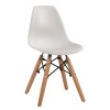 ΚΑΡΕΚΛΑ TWIST KID HM8453.01 ΞΥΛΙΝΑ ΠΟΔΙΑ Κ ΚΑΘΙΣΜΑ PP ΛΕΥΚΟ 31x34x55.5Υεκ
