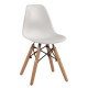ΚΑΡΕΚΛΑ TWIST KID HM8453.01 ΞΥΛΙΝΑ ΠΟΔΙΑ Κ ΚΑΘΙΣΜΑ PP ΛΕΥΚΟ 31x34x55.5Υεκ