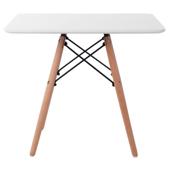 ΤΡΑΠΕΖΙ MINIMAL KID 60X60X51Yεκ. ΛΕΥΚΟ HM8452.01