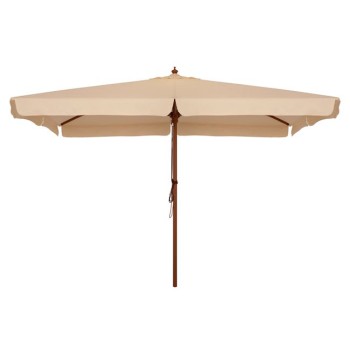 ΟΜΠΡΕΛΑ ΕΠΑΓΓΕΛΜΑΤΙΚΗ WALLER 4,00X4,00X3,00Y ΜΕ ΞΥΛΙΝΟ ΣΚΕΛΕΤΟ HM6023 ΜΠΕΖ