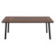 ΤΡΑΠΕΖΙ ΑΛΟΥΜΙΝΙΟΥ TABER ΜΕ POLYWOOD 200X100 ΓΚΡΙ HM5131.12