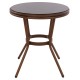 ΤΡΑΠΕΖΙ ΑΛΟΥΜΙΝΙΟΥ MOSES Φ70x76 εκ. BAMBOO LOOK HM5532.03 ΚΑΦΕ ΜΕ ΓΥΑΛΙ ΤΡΑΠΕΖΙ ΑΛΟΥΜΙΝΙΟΥ MOSES Φ70x76 εκ. BAMBOO LOOK HM5532.03 ΚΑΦΕ ΜΕ ΓΥΑΛΙ