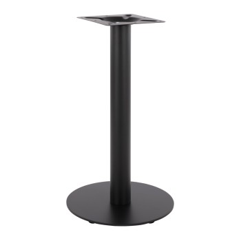 ΒΑΣΗ ΜΕΤΑΛΛΙΚΗ ΜΑΥΡΗ ΜΑΤ Φ40Χ72εκ. HM437