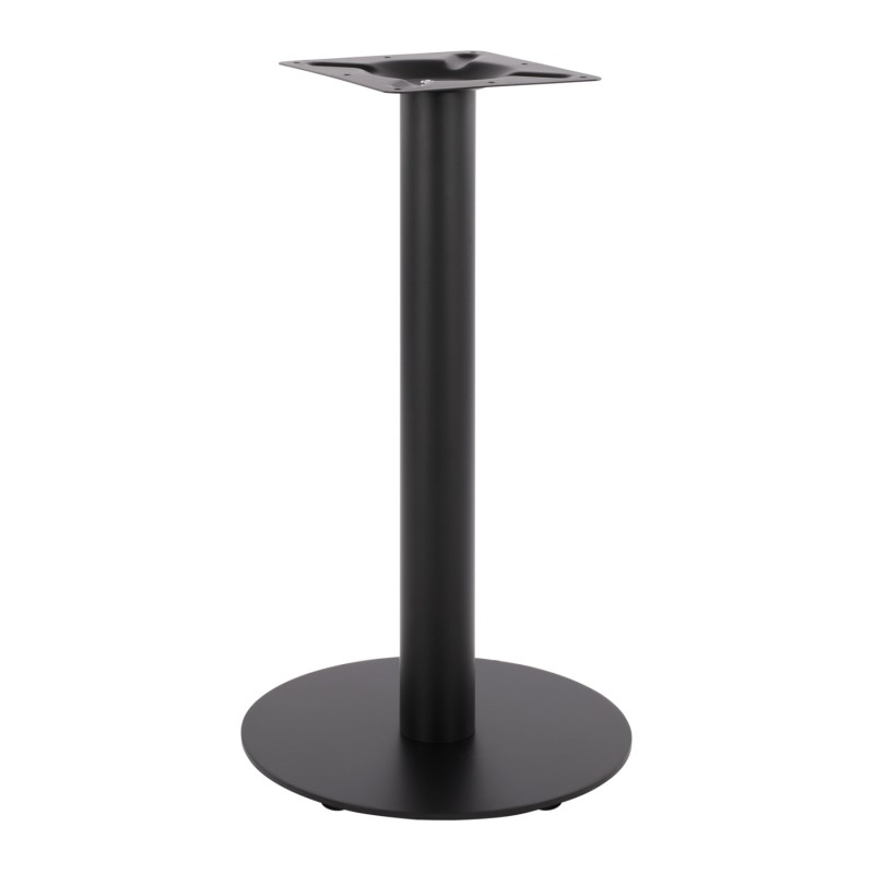 ΒΑΣΗ ΜΕΤΑΛΛΙΚΗ ΜΑΥΡΗ ΜΑΤ Φ40Χ72εκ. HM437