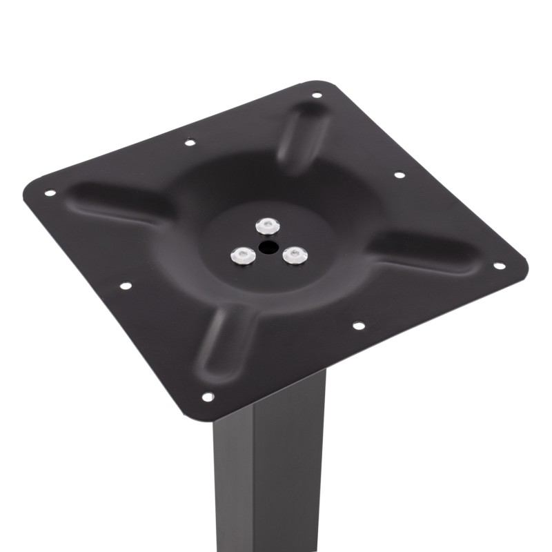 ΒΑΣΗ ΜΕΤΑΛΛΙΚΗ ΓΚΡΙ 40X40X72Υεκ. HM414.20