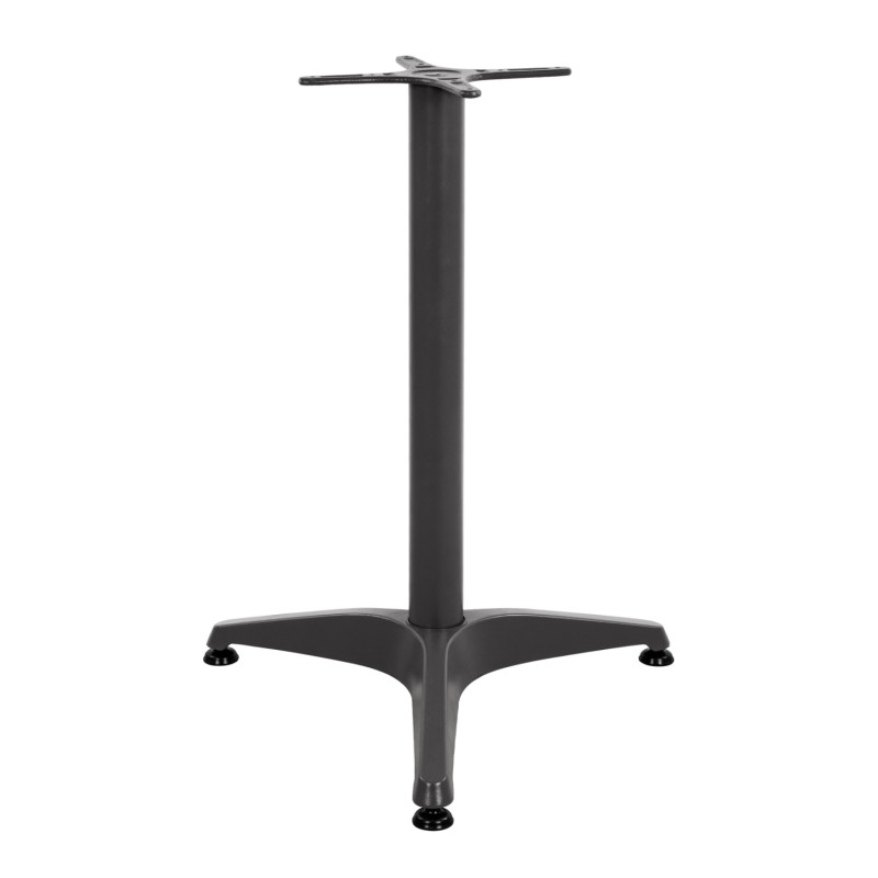 ΒΑΣΗ ΑΛΟΥΜΙΝΙΟΥ 3ΝΥΧΗ 54X54Χ68Υεκ. ΜΕ ΣΤΑΥΡΟ 29Χ29εκ. HM449 ΓΚΡΙ